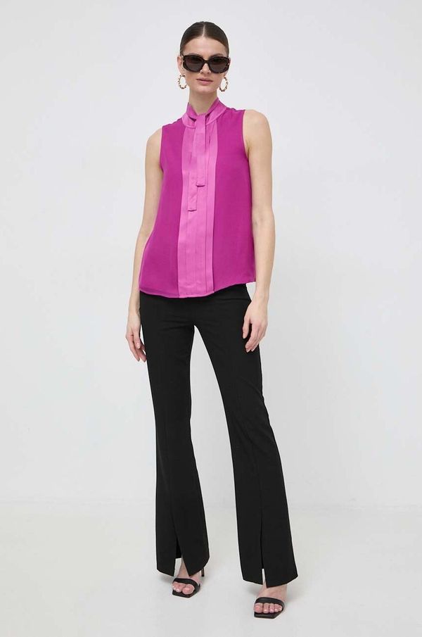 Liu Jo Top Liu Jo za žene, boja: ljubičasta, bez uzorka