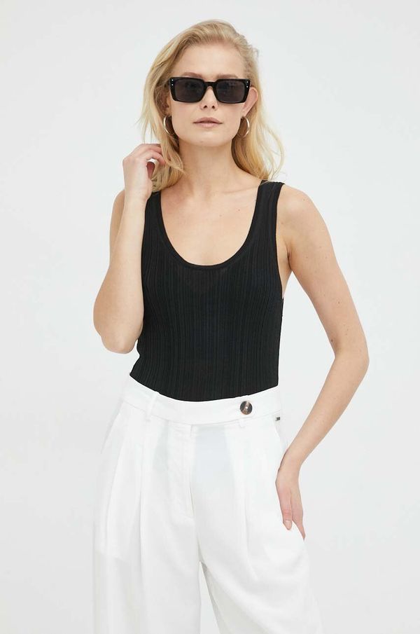 Lovechild Top Lovechild za žene, boja: crna