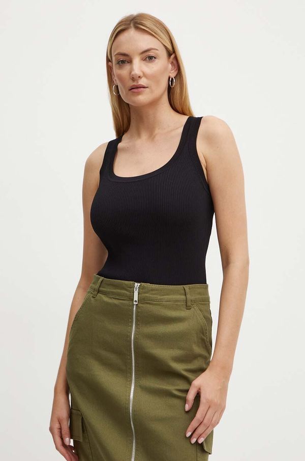 Max Mara Leisure Top Max Mara Leisure za žene, boja: crna, 2426366017600