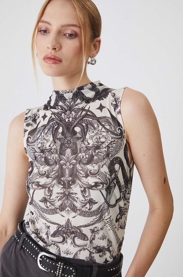 Medicine Top Medicine za žene, boja: bež