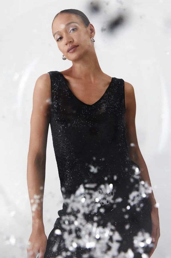 Medicine Top Medicine za žene, boja: crna