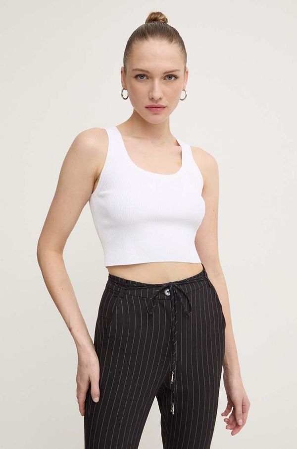 MICHAEL Michael Kors Top MICHAEL Michael Kors za žene, boja: bijela, MT4604A33D