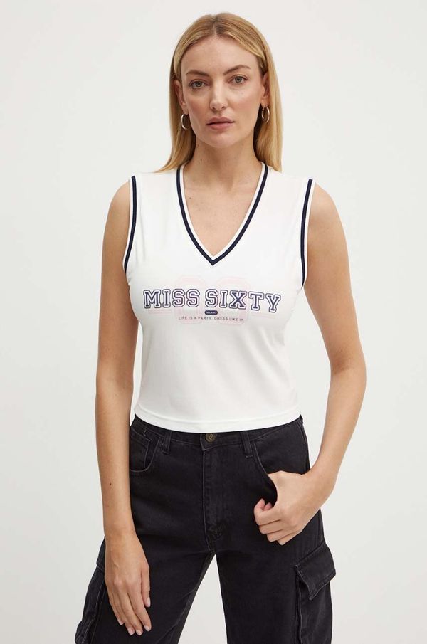 Miss Sixty Top Miss Sixty 6L2SJ1450000 SJ1450  N/S T-SHIRT za žene, boja: bijela, 6L2SJ1450000