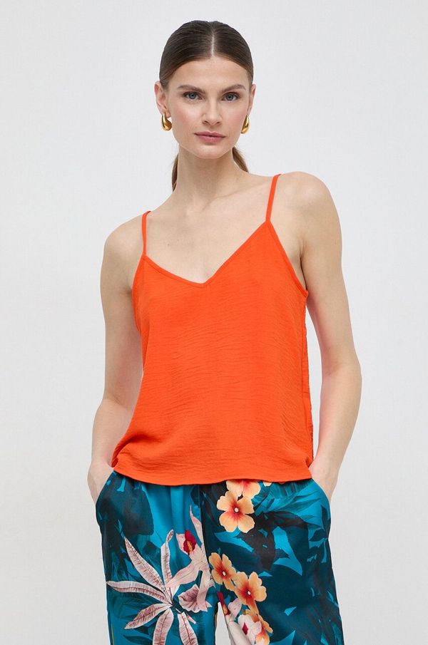 Morgan Top Morgan boja: narančasta, bez uzorka