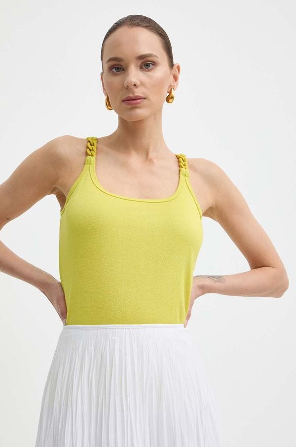 Morgan Top Morgan DIDO2 za žene, boja: zelena, DIDO2