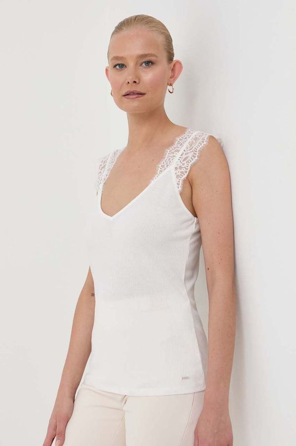 Morgan Top Morgan za žene, boja: bež