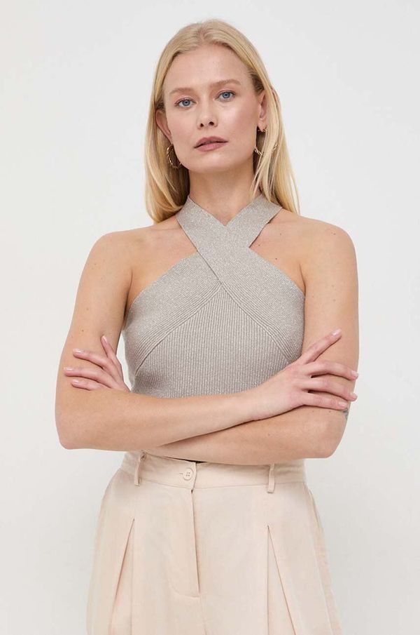 Morgan Top Morgan za žene, boja: bež