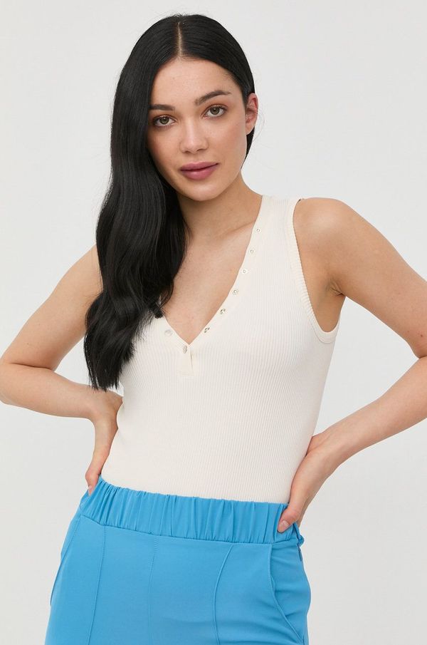 Morgan Top Morgan za žene, boja: bež