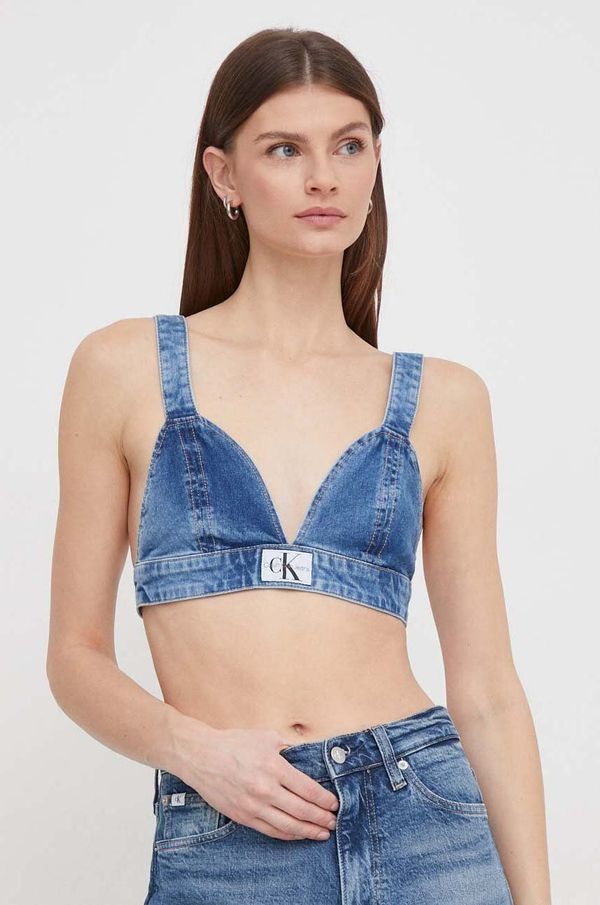 Calvin Klein Jeans Top od trapera Calvin Klein Jeans