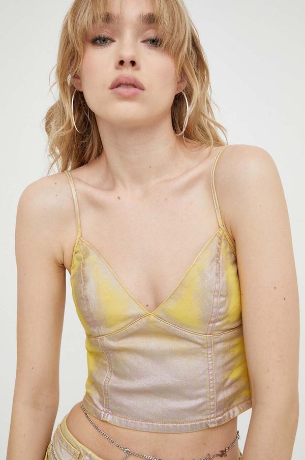 Diesel Top od trapera Diesel boja: žuta