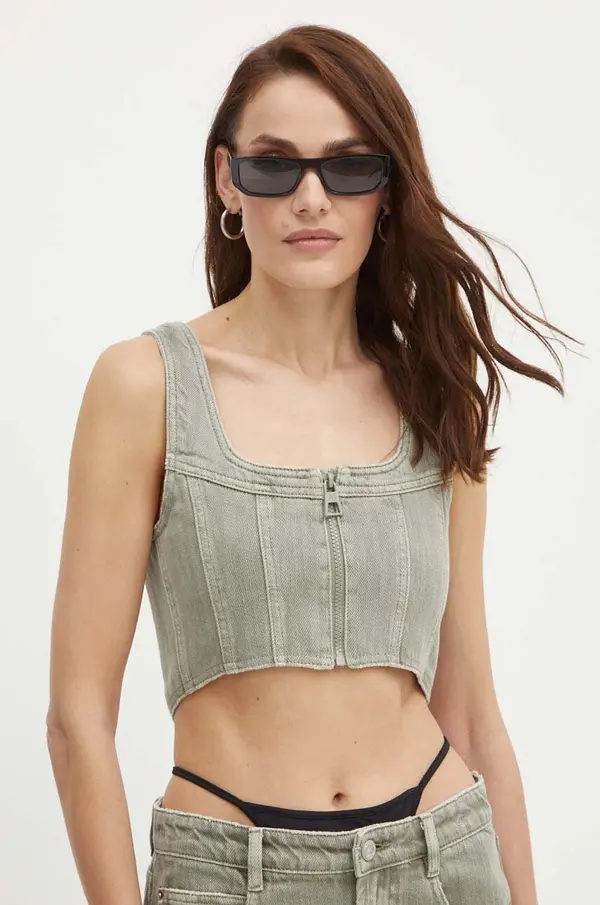 Miss Sixty Top od trapera Miss Sixty 6L2XJ2470000 XJ2470  DENIM SHIRT