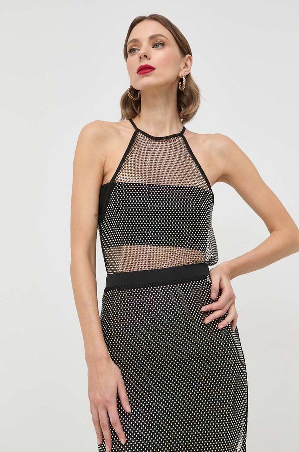 Patrizia Pepe Top Patrizia Pepe za žene, boja: bordo