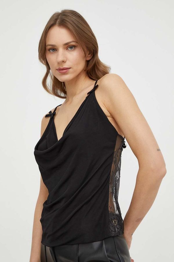 Pinko Top Pinko za žene, boja: crna