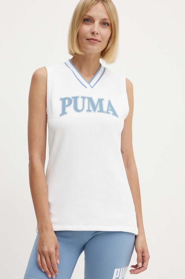 Puma Top Puma SQUAD za žene, boja: bijela, 678703