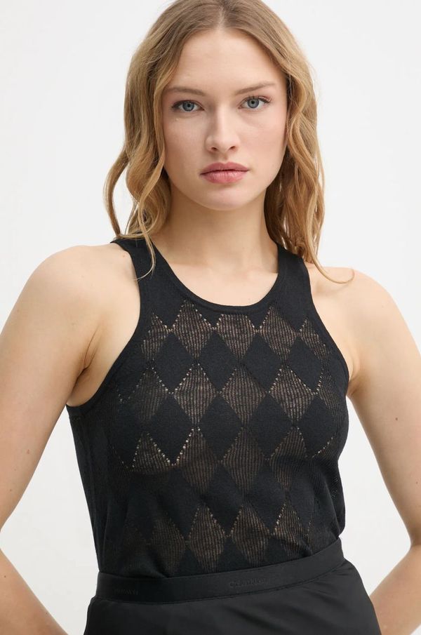 Aeron Top s dodatkom lana AERON KISMET boja: crna, TO479561