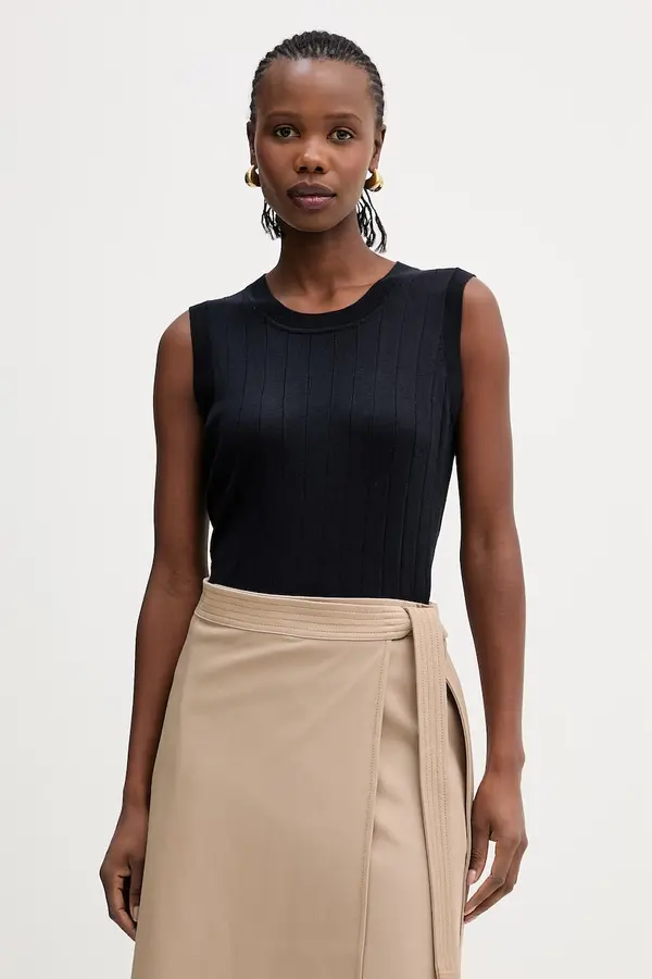MM by Max Mara Top s dodatkom svile MM by Max Mara RIVA