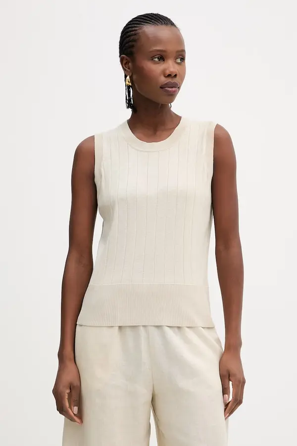 MM by Max Mara Top s dodatkom svile MM by Max Mara RIVA