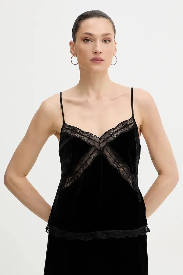 Zadig&Voltaire Top s dodatkom svile ZADIG&VOLTAIRE
