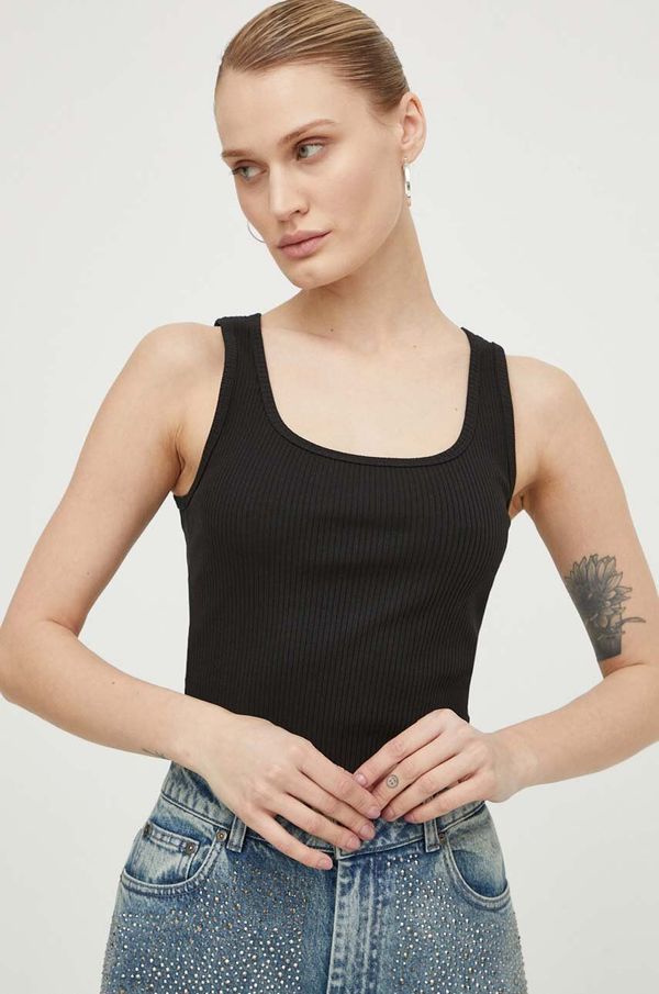 Samsoe Samsoe Top Samsoe Samsoe za žene, boja: crna