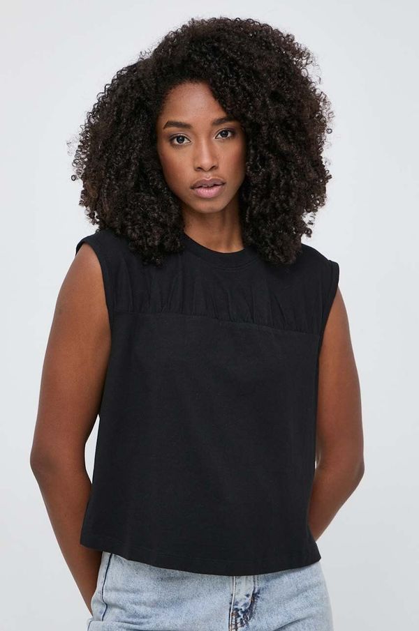 Silvian Heach Top Silvian Heach za žene, boja: crna