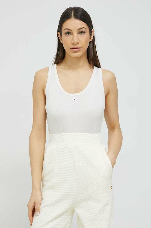 Tommy Hilfiger Top Tommy Hilfiger za žene, boja: bež