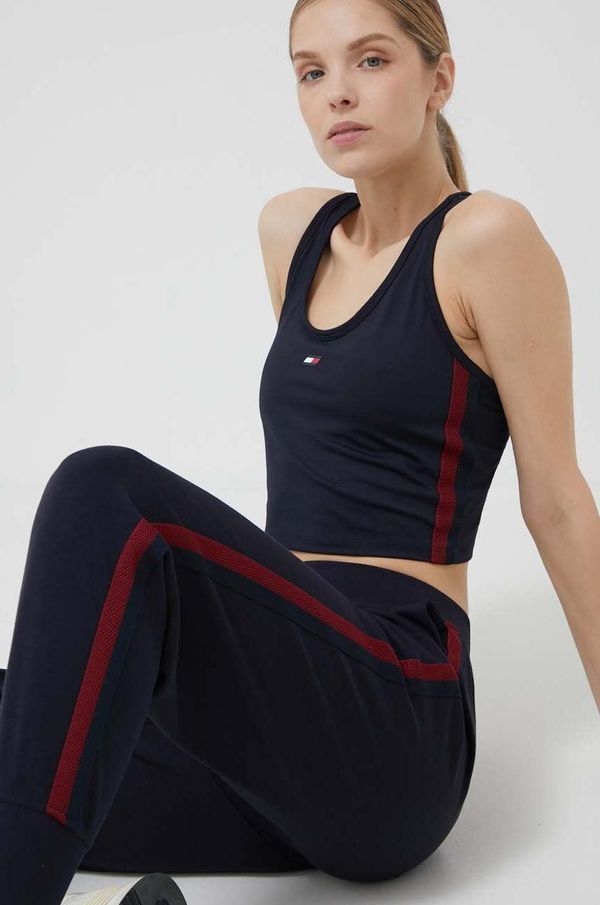 Tommy Hilfiger Top Tommy Hilfiger za žene, boja: tamno plava