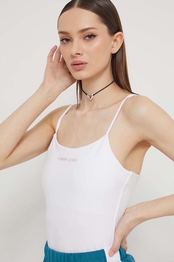 Tommy Jeans Top Tommy Jeans za žene, boja: bijela, DW0DW17364