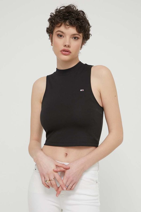 Tommy Jeans Top Tommy Jeans za žene, boja: crna, DW0DW17985