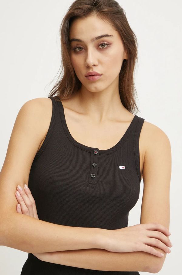Tommy Jeans Top Tommy Jeans za žene, boja: crna, DW0DW19492