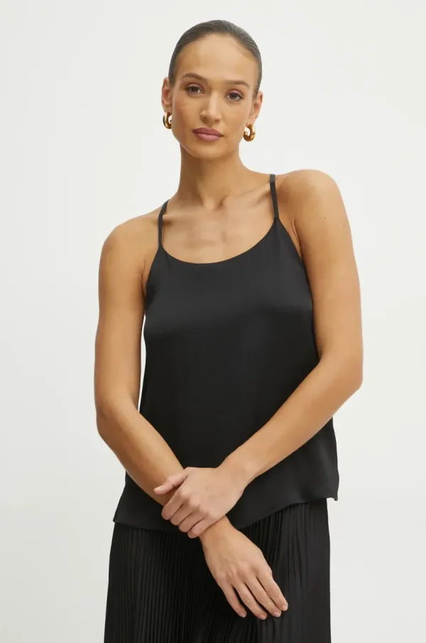Twinset Top Twinset za žene, boja: crna, bez uzorka, 251TP2650