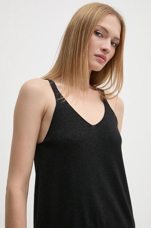 United Colors of Benetton Top United Colors of Benetton za žene, boja: crna, 1194DH015