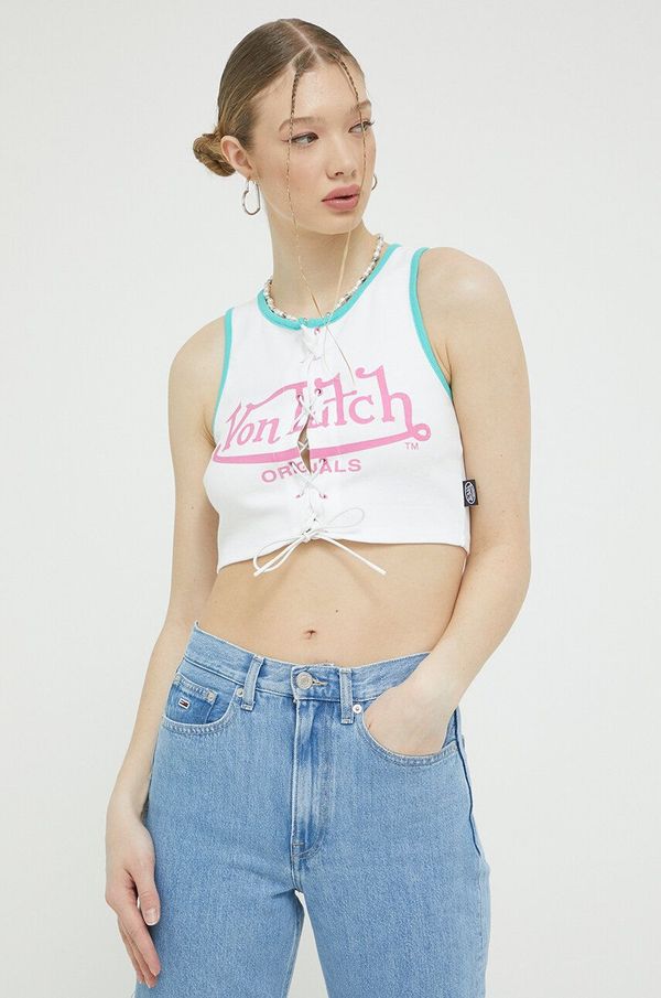 Von Dutch Top Von Dutch za žene, boja: bijela