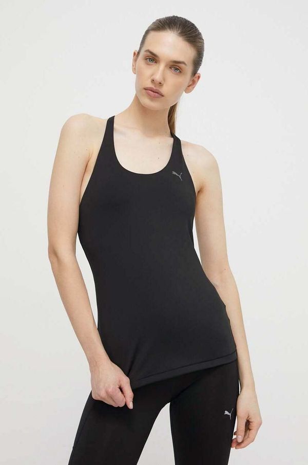 Puma Top za jogu Puma STUDIO ULTRABARE boja: crna, 524836