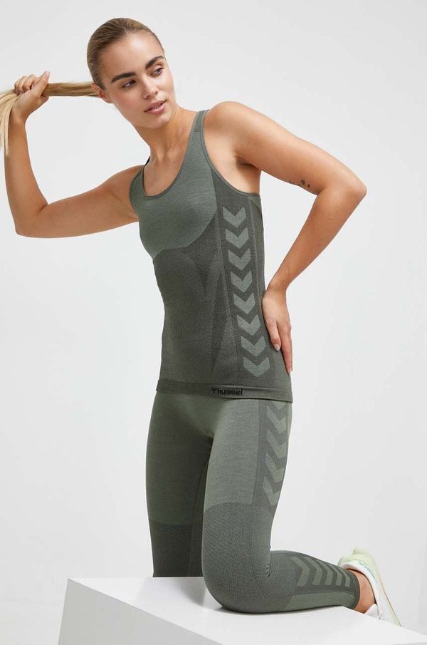 Hummel Top za trening Hummel Clea boja: zelena