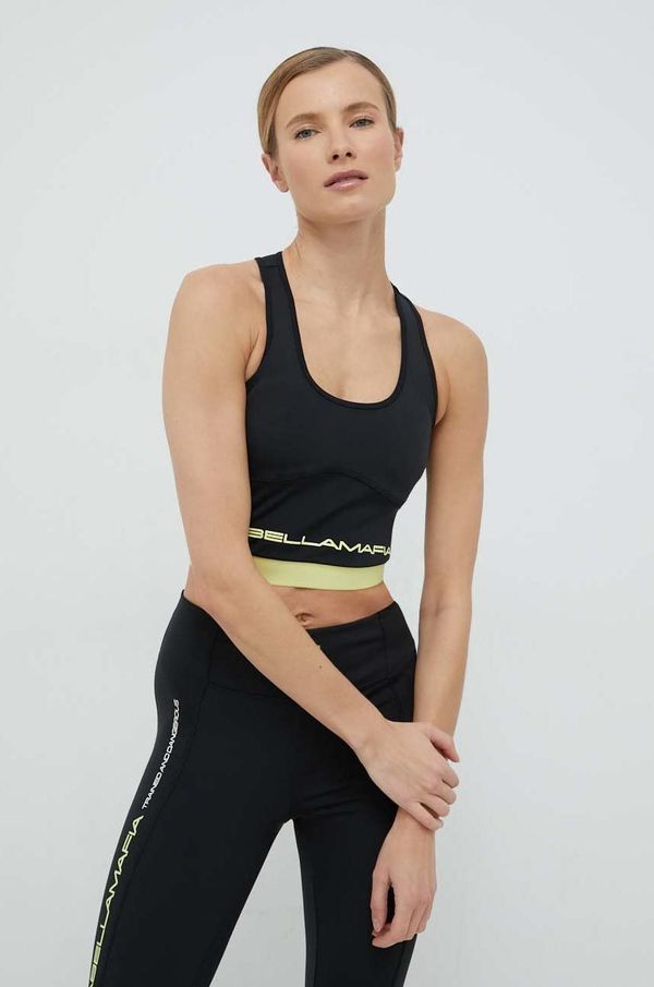 Labellamafia Top za trening LaBellaMafia Disturbia boja: crna