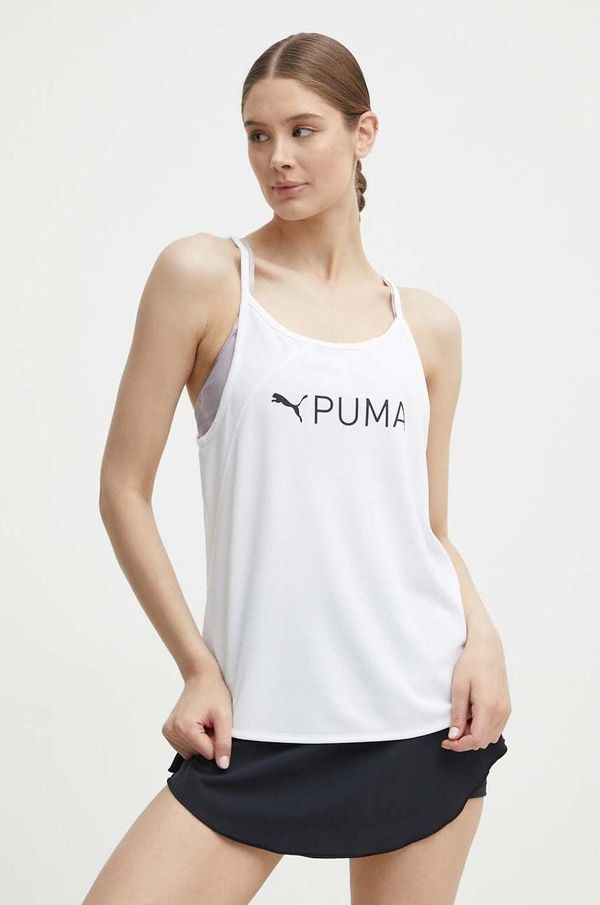 Puma Top za trening Puma Fit boja: bijela, 523846