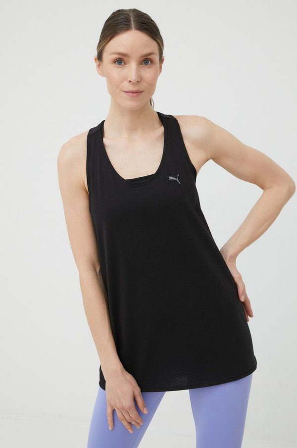 Puma Top za trening Puma Studio Foundation boja: crna