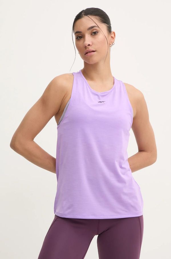 Reebok Top za trening Reebok Chill Athletic boja: ljubičasta, 100205696