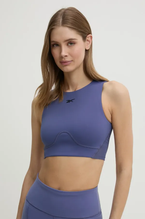 Reebok Top za trening Reebok LUX Collection boja: ljubičasta, 100214320