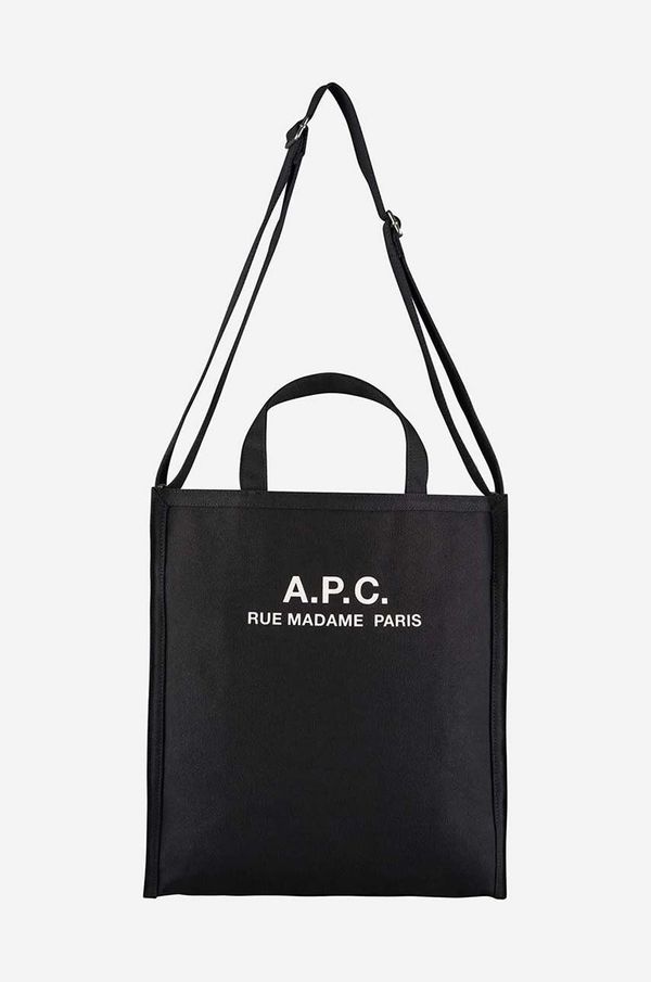 A.P.C. Torba A.P.C. A.P.C. Cabas Recuperation CODBM-H61318 BLACK boja: crna