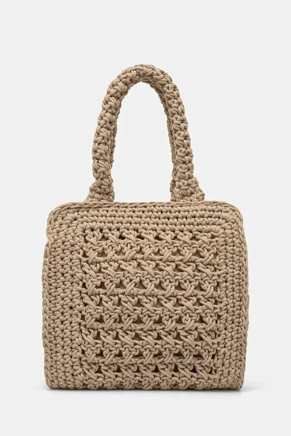 Abercrombie & Fitch Torba Abercrombie & Fitch boja: bež, KI154-5040
