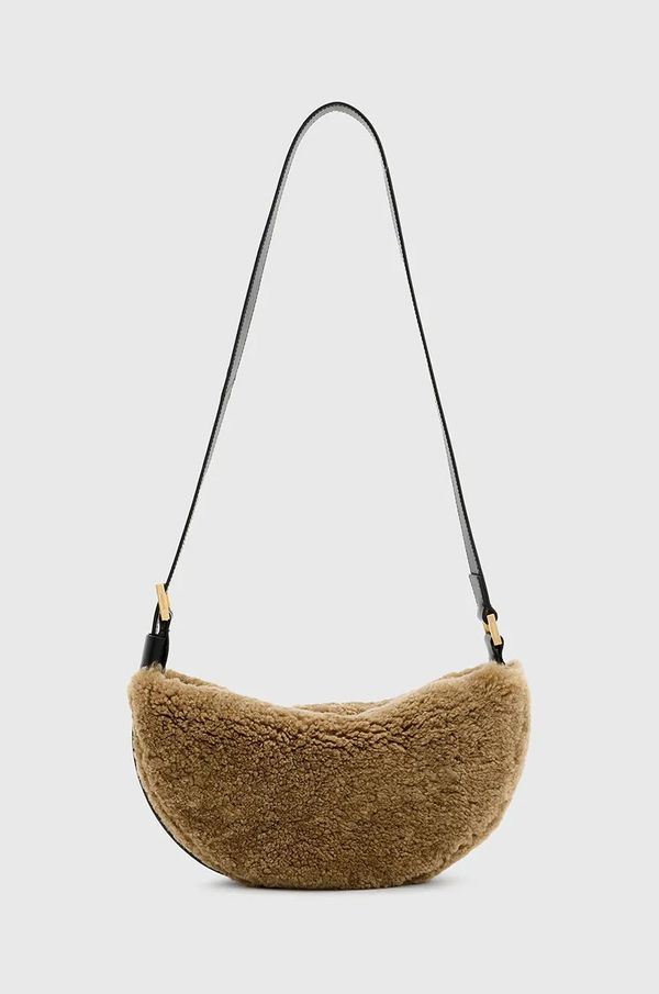 AllSaints Torba AllSaints HALF MOON boja: smeđa, W047XB