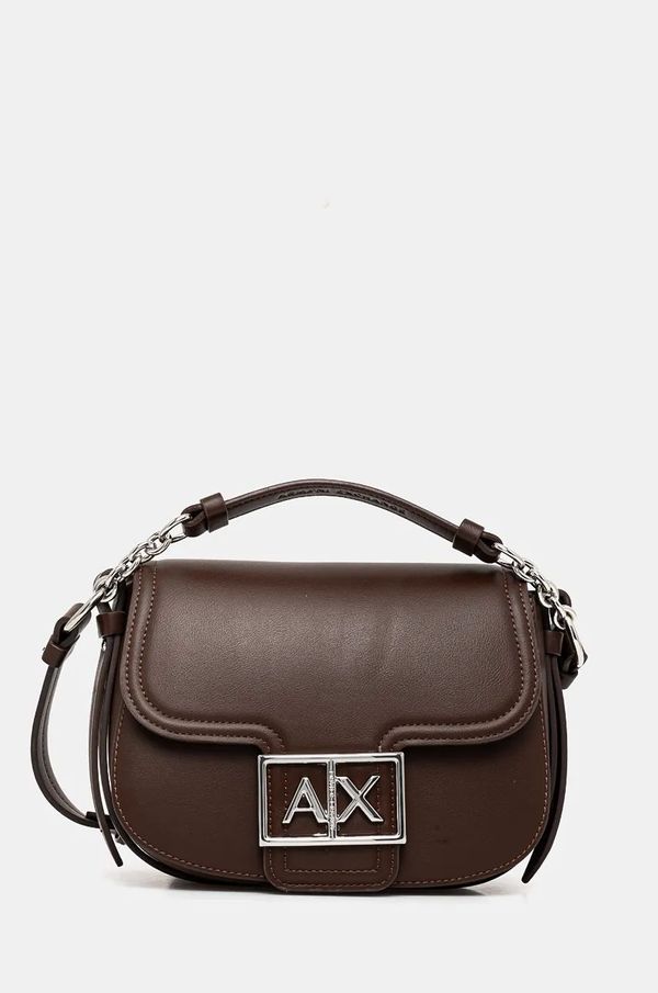 Armani Exchange Torba Armani Exchange boja: smeđa, 949170 4F788