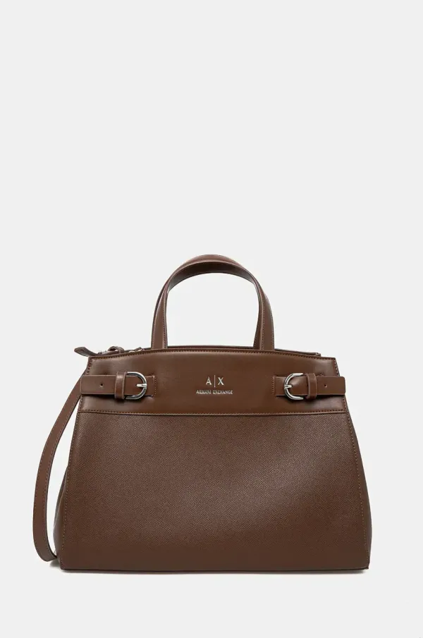 Armani Exchange Torba Armani Exchange boja: smeđa