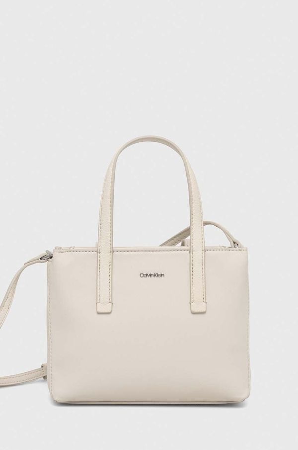 Calvin Klein Torba Calvin Klein boja: bež, K60K611873