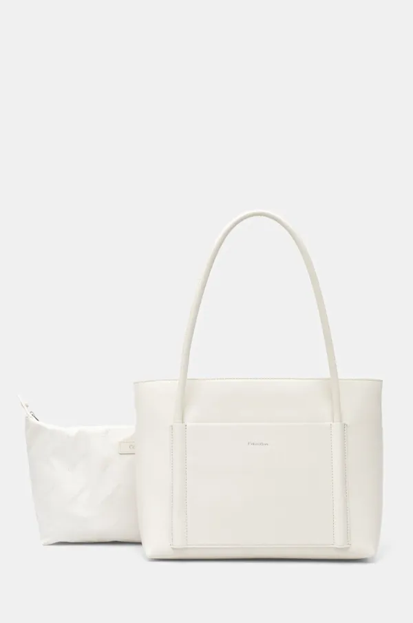 Calvin Klein Torba Calvin Klein boja: bež, K60K613110