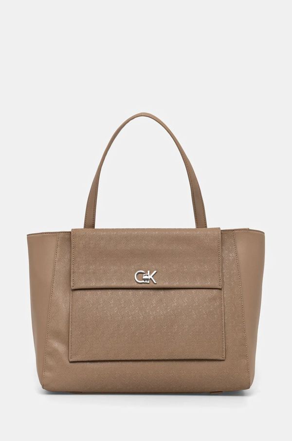 Calvin Klein Torba Calvin Klein boja: bež, K60K613136