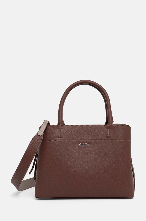 Calvin Klein Torba Calvin Klein boja: smeđa, K60K612572