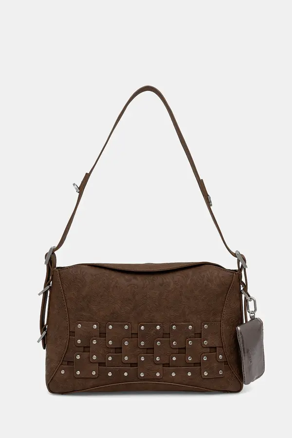 Desigual Torba Desigual NEW PATCH 2 CHOCO