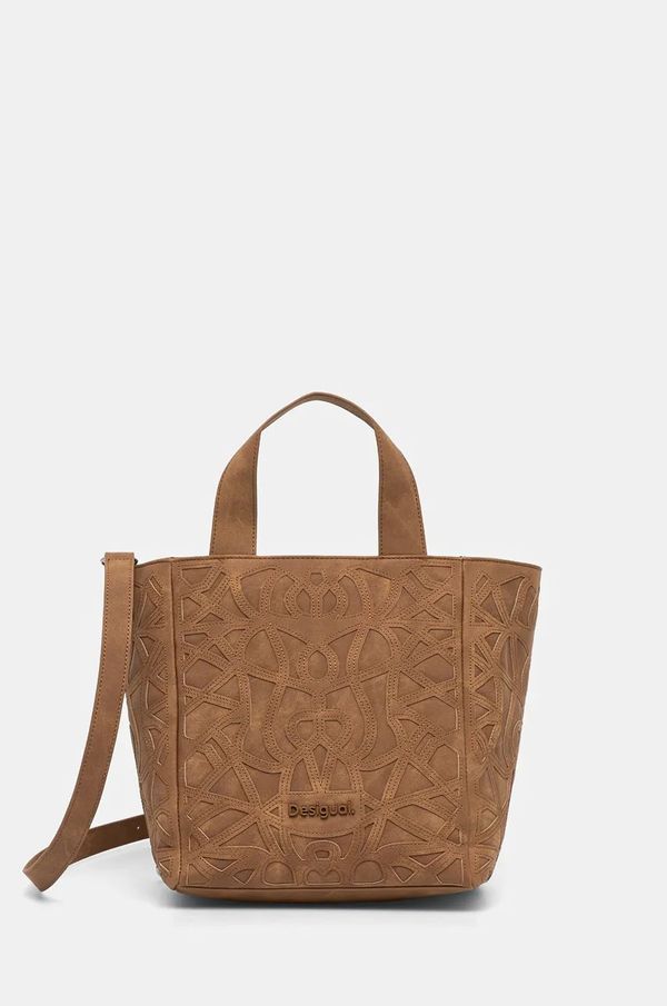 Desigual Torba Desigual OASIS VALDIVIA boja: smeđa, 24WAXP96